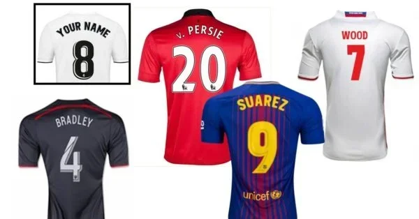 Football Shirt Printing Slough